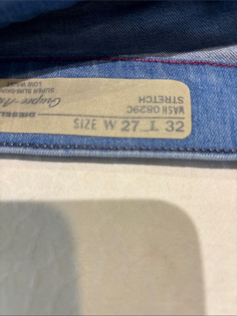 Diesel Light Blue Straight Jeans - Picture 6 of 10
